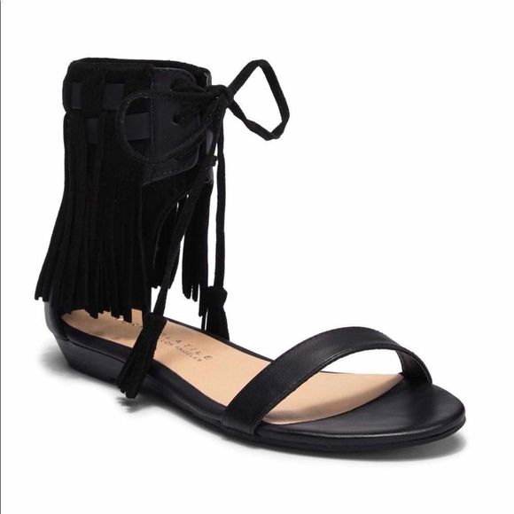 Very Volatile Shoes - Aubrey Fringe Sandals 